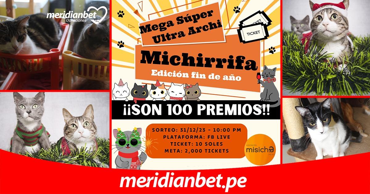 Meridianbet te invita a participar de la última “michirrifa” del año