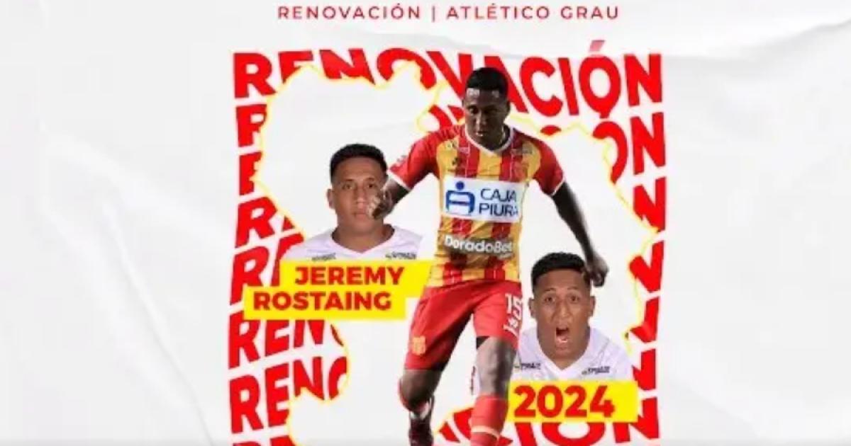 Jeremy Rostaing continuará este 2024 defendiendo a Atlético Grau 