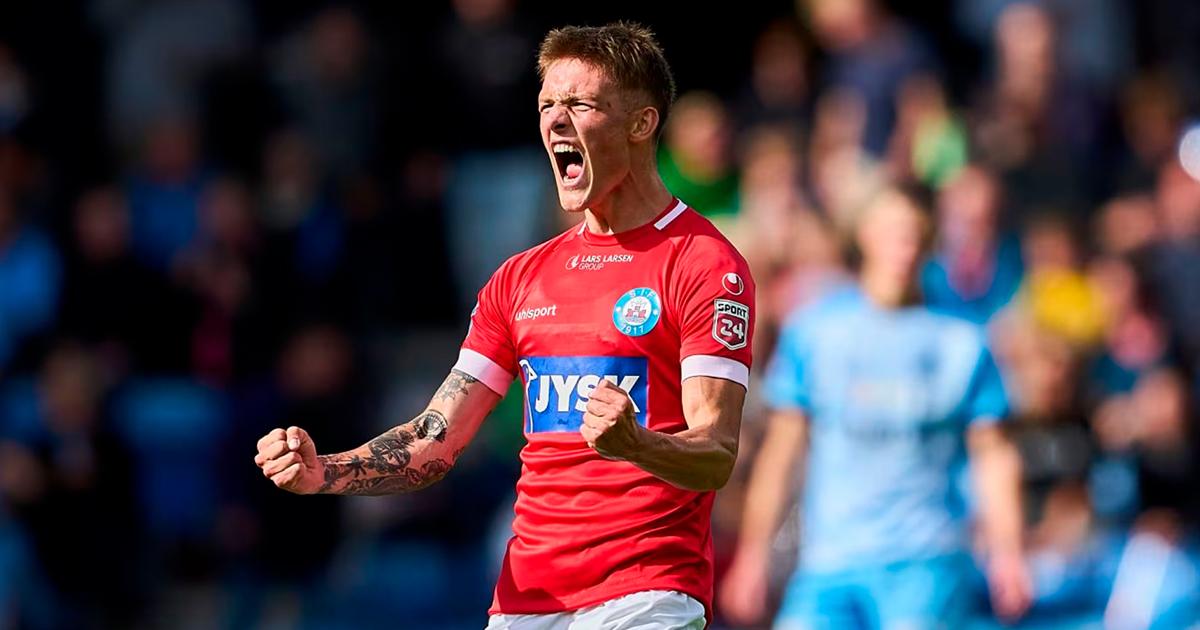 (VIDEO) Con asistencia de Sonne, Silkeborg pegó primero ante Copenhague en la Copa de Dinamarca