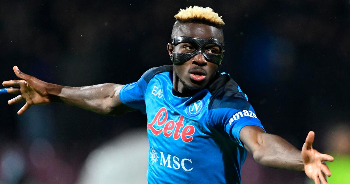 Se queda el goleador: Osimhen renovó hasta 2026 con Napoli