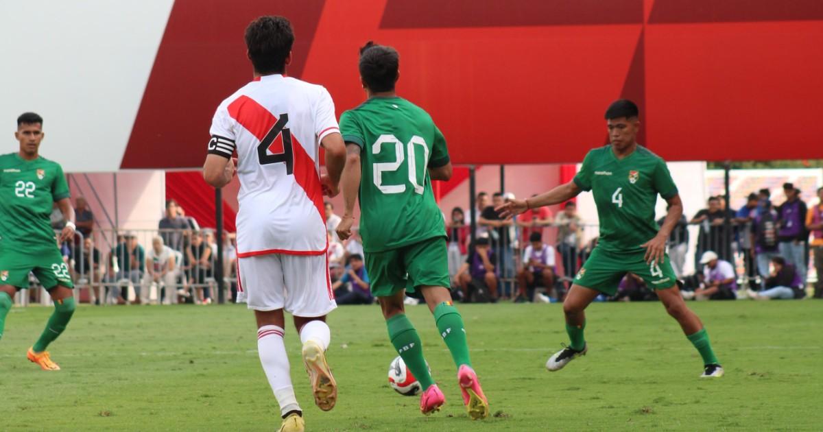 Selección sub 23 goleó por 4-0 a Bolivia en amistoso