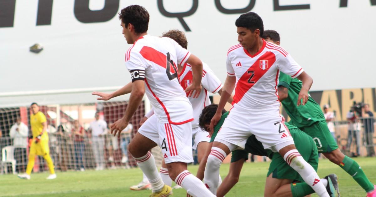 Selección sub 23 goleó por 4-0 a Bolivia en amistoso