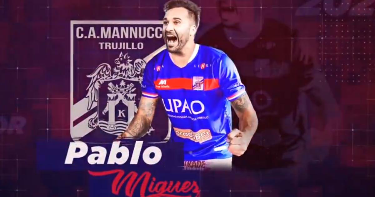 Vuela a Trujillo: 'Cotorra' Míguez continuará su carrera en Mannucci