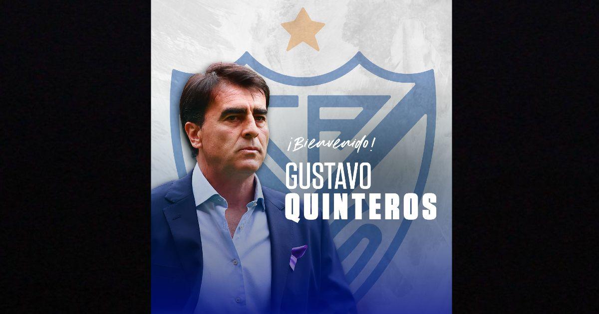 Gustavo Quinteros fue confirmado como nuevo DT de Vélez
