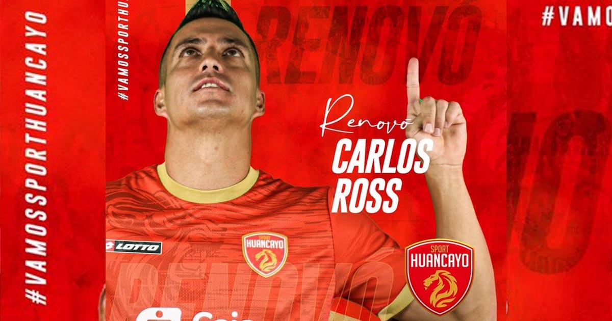 Carlos Ross seguirá en Sport Huancayo