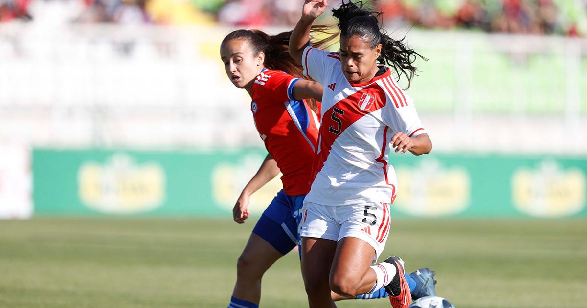 Selección femenina cayó goleada ante Chile en Santiago