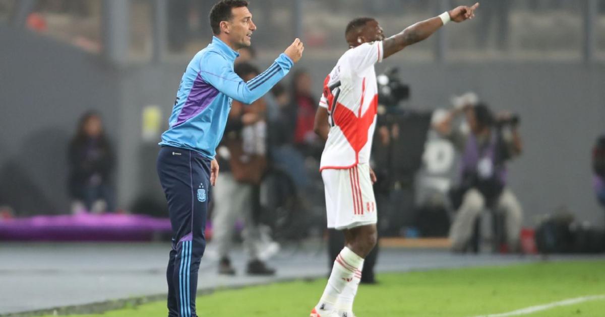 Scaloni: "Perú no ha tenido buena suerte al inicio de Eliminatorias"