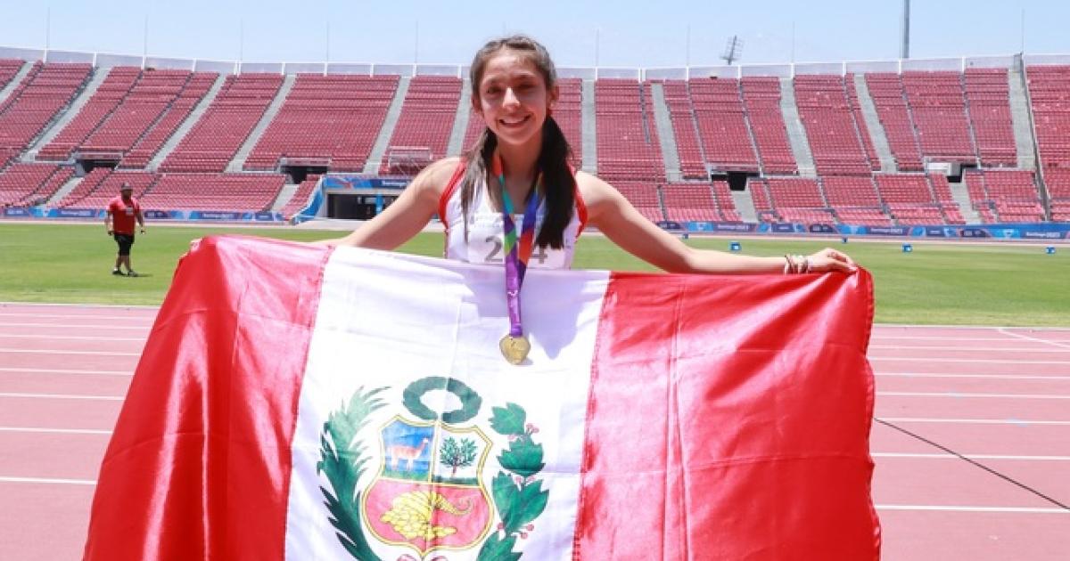 Mariana Saldívar obtuvo la primera medalla de oro en los Juegos Escolares Sudamericanos en Santiago