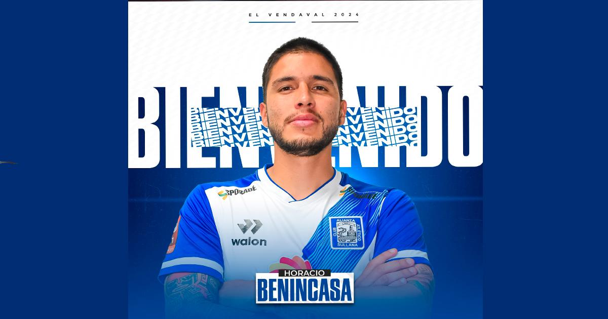 Benincasa defenderá la camiseta del Alianza Atlético