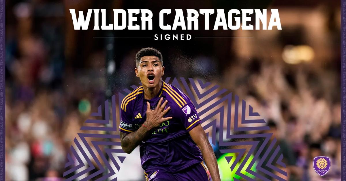 ¡Se queda! Orlando City adquirió el pase de Wilder Cartagena