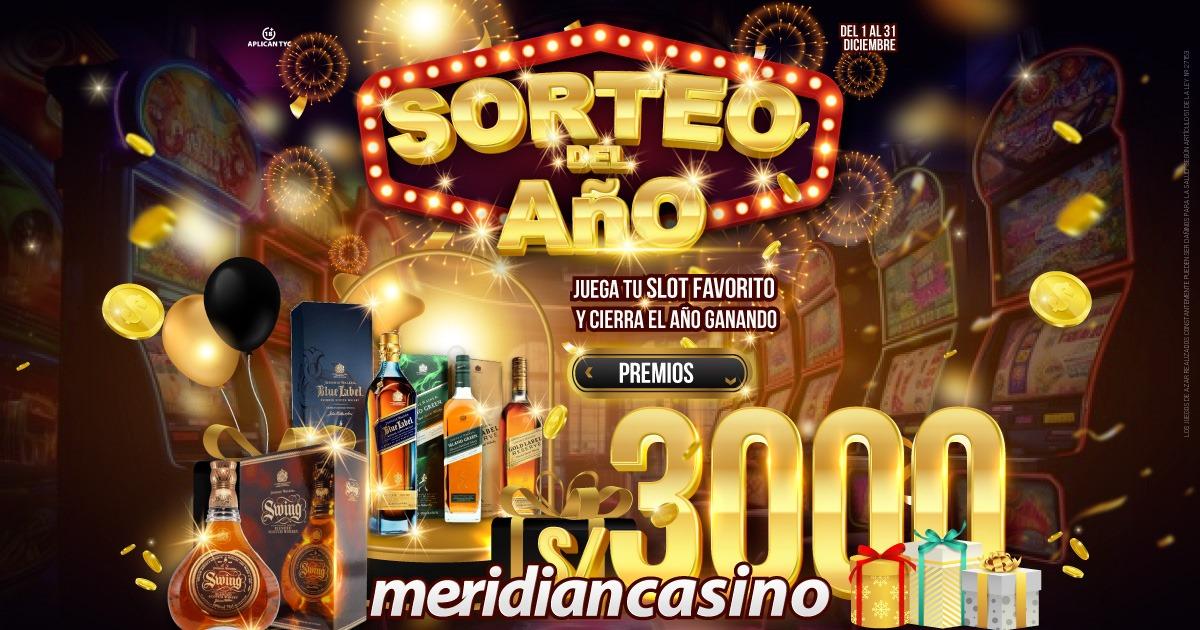 El sorteo del año llega de la mano de Meridian Casino