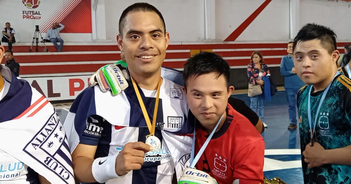 Alianza Lima se quedó con el título en la Liga de Futsal Down de Lima y Callao 2023