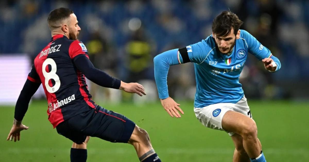 🔴#ENVIVO Con Gianluca Lapadula en banca, Cagliari iguala 0-0 con Napoli