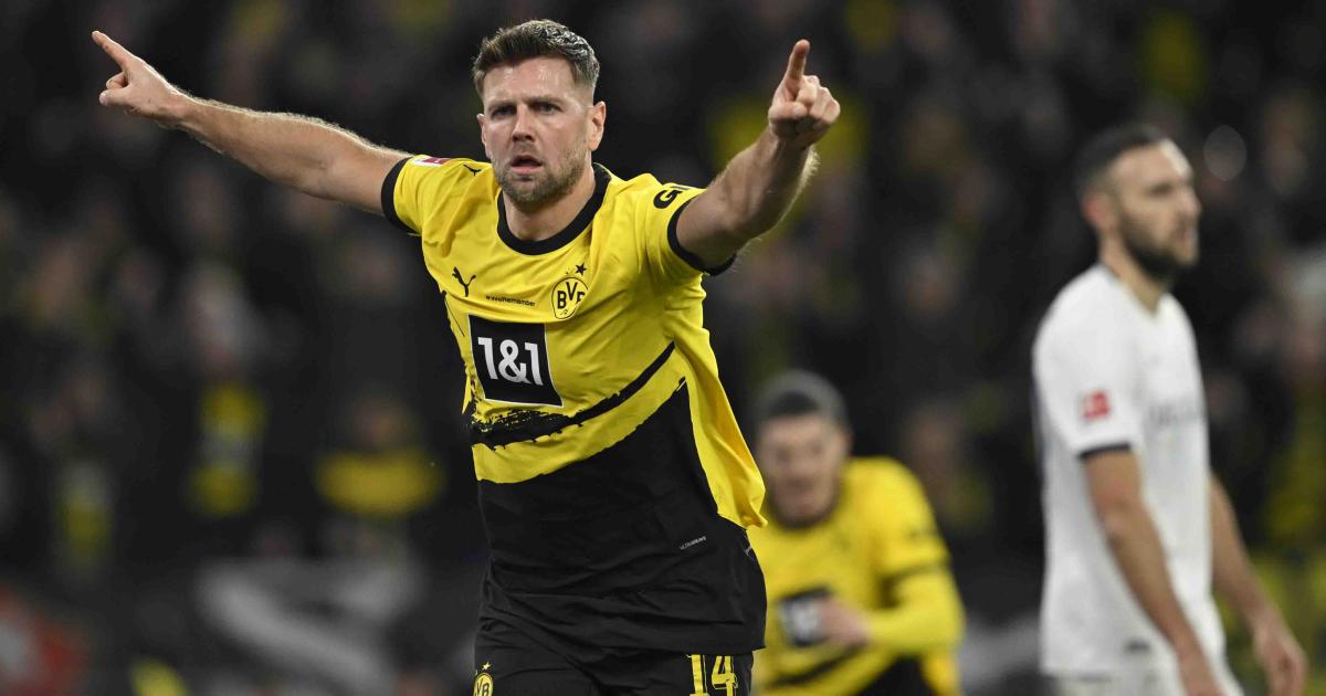 Borussia Dortmund venció con triplete de Niclas Füllkrug