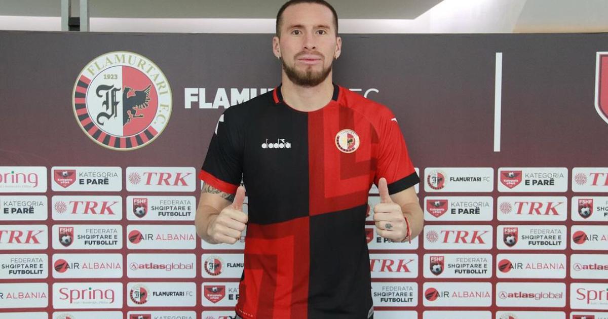 Con La Torre de titular, Flamurtari FC empató 1-1 con FK Apolonia por el ascenso albanés