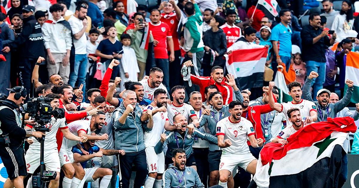 (VIDEO) Sabbag fue titular en triunfo de Siria y jugará octavos de Copa Asiática