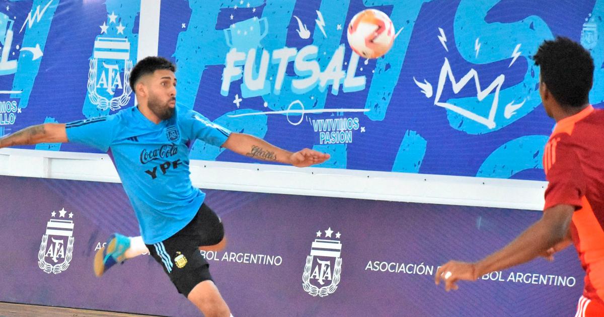 (FOTOS) Selección peruana de futsal cayó nuevamente en amistoso ante Argentina