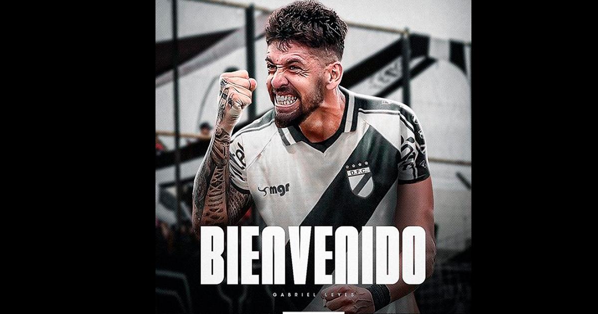 Gabriel Leyes fue anunciado como nuevo 'jale' de Danubio
