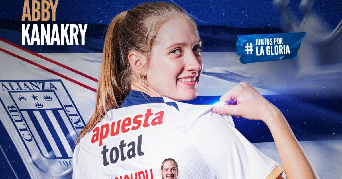 Alianza anunció contratación de Abby Kanakry para el equipo de vóley