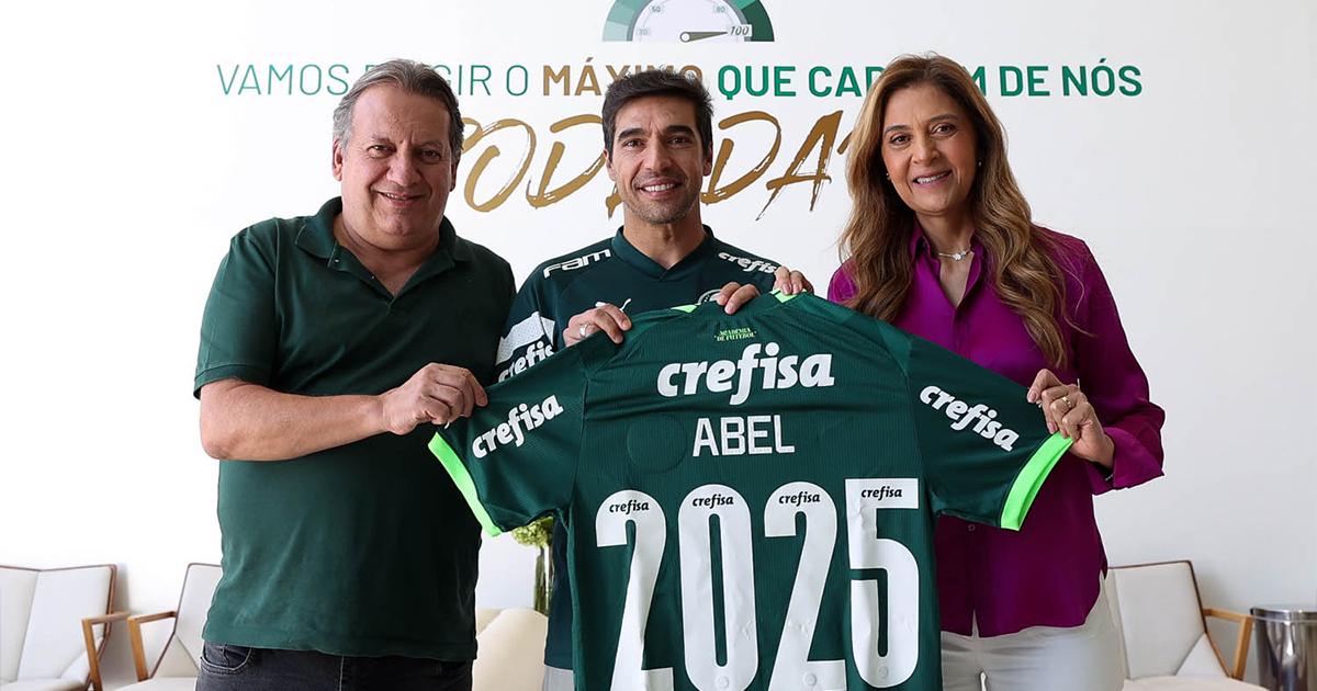 Abel Ferreira renovó con Palmeiras hasta el 2025