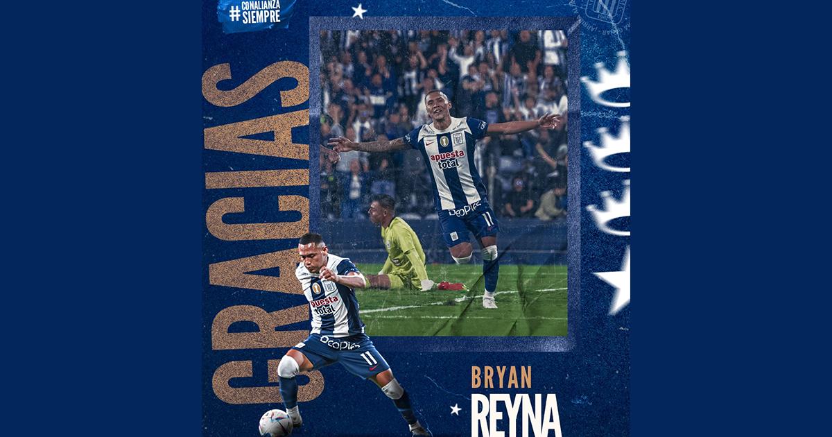 Alianza Lima se despidió de Bryan Reyna