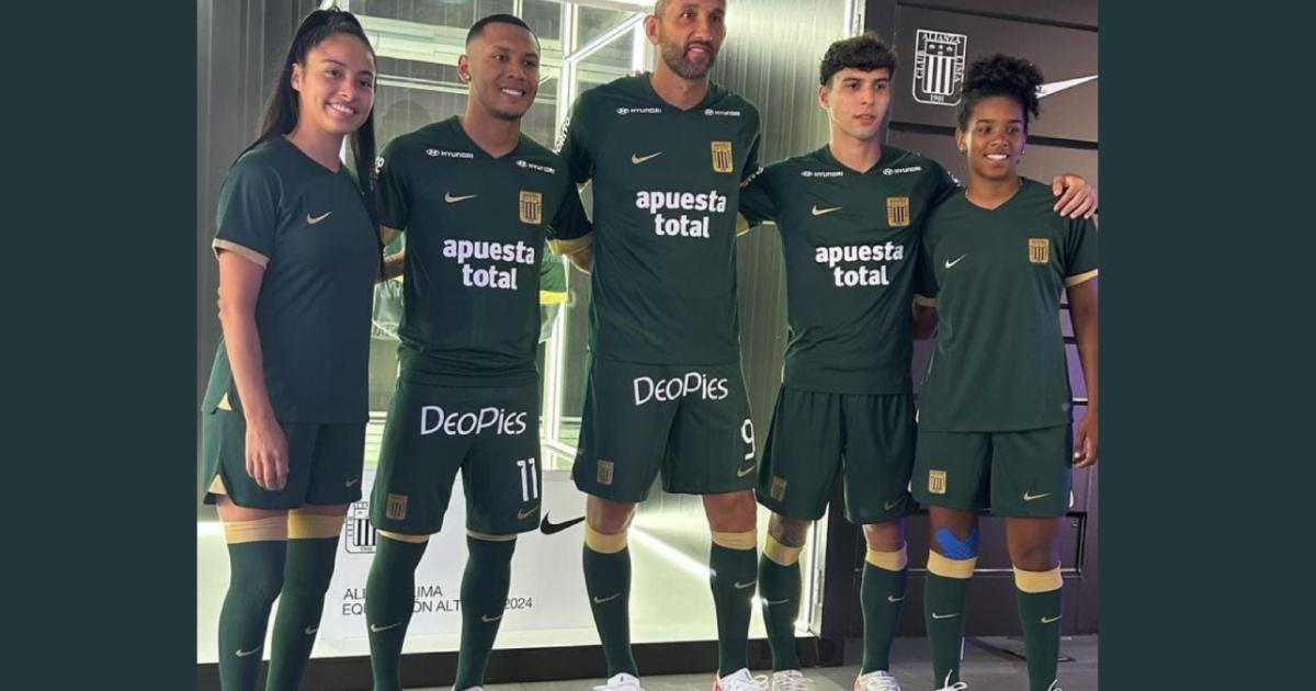 Alianza Lima presentó su camiseta alterna para el 2024 Ovación