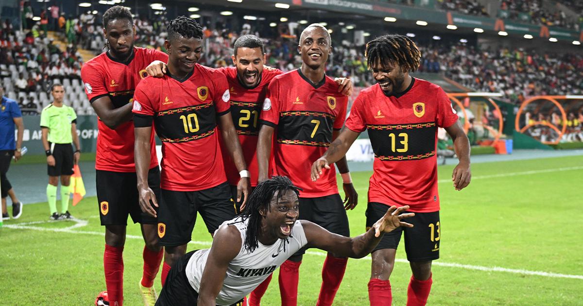 Angola venció a Burkina Faso y avanzó a octavos de la Copa Africana