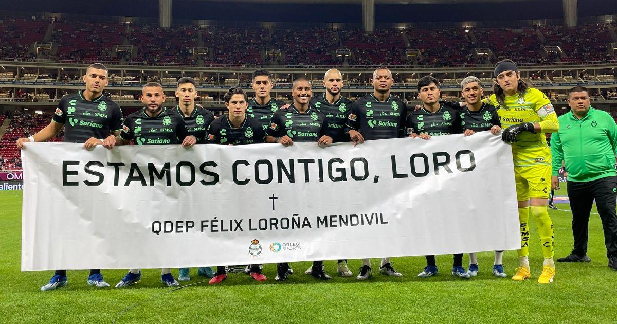 Aquino fue titular en empate de Santos Laguna
