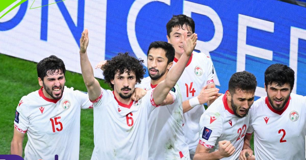 (VIDEO) Tayikistán continúa haciendo historia en la Copa de Asia