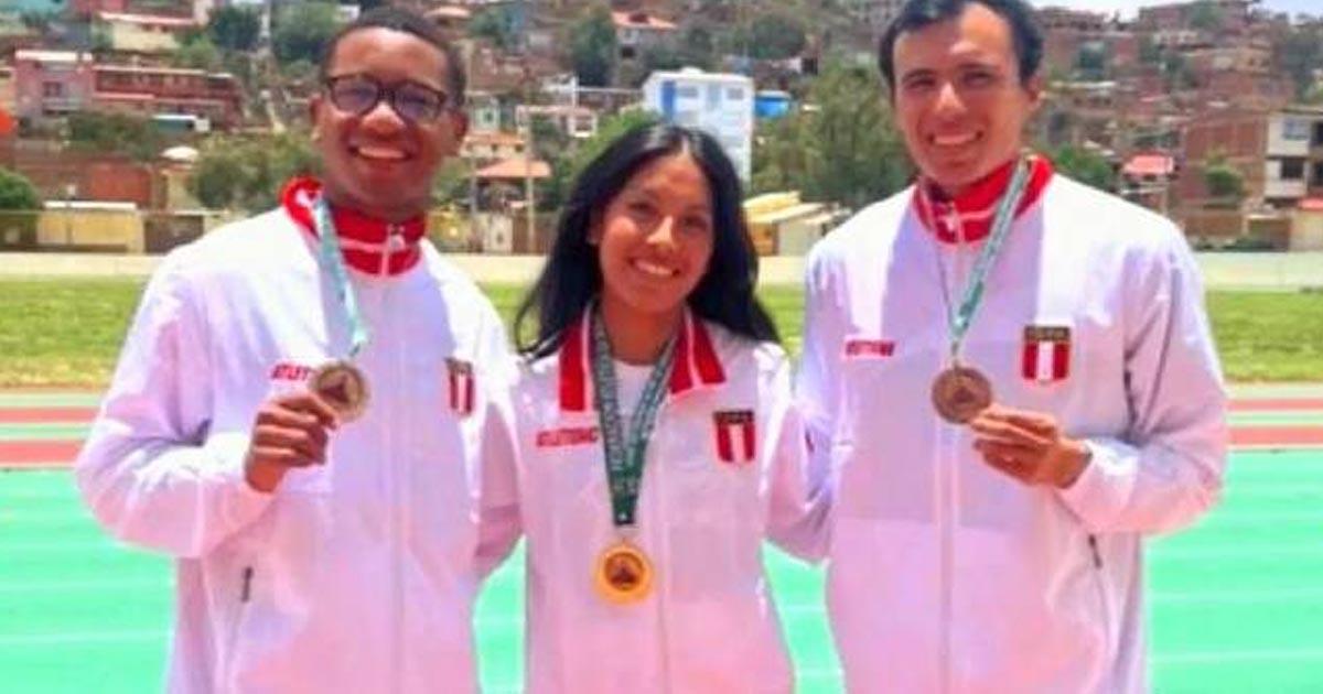 Perú termina con tres medallas en Sudamericano de atletismo
