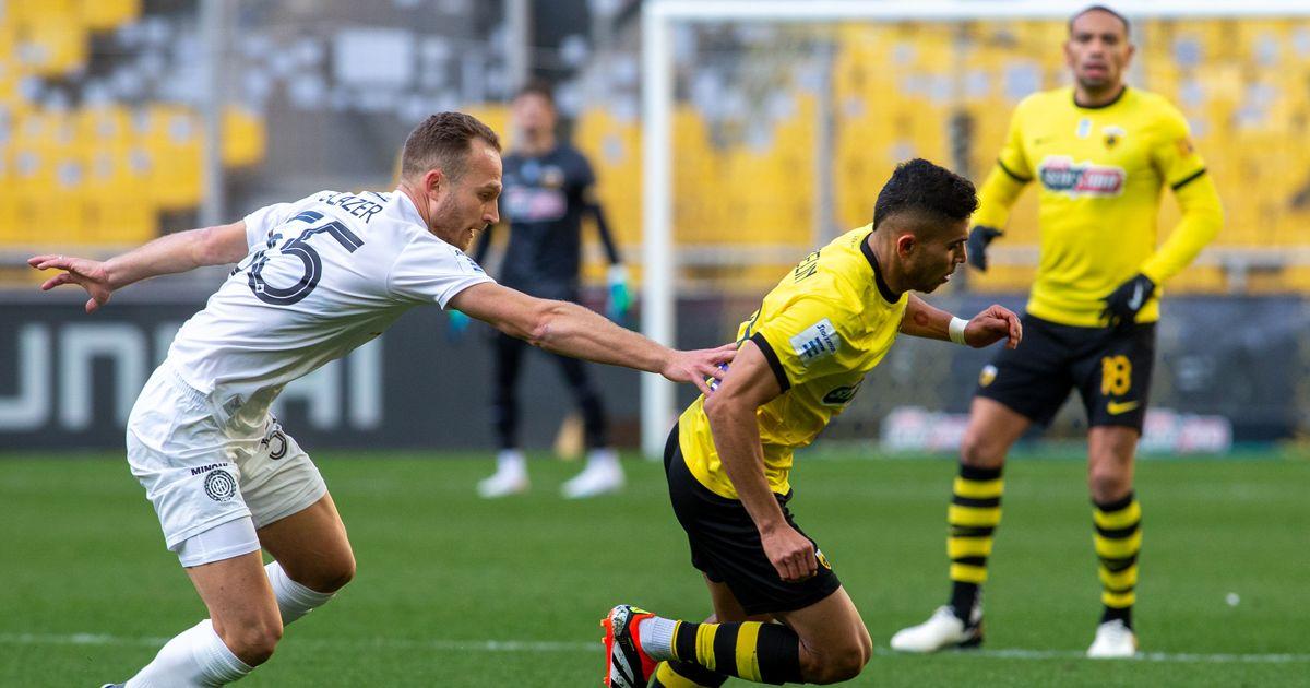 Callens fue titular en goleada del AEK