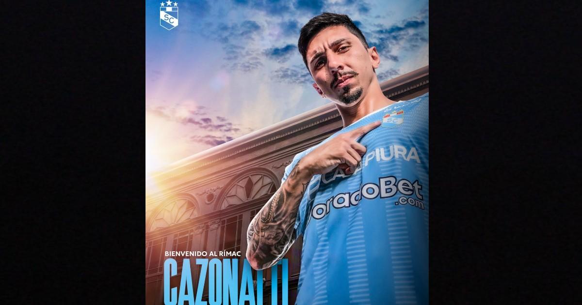 Gustavo Cazonatti es nuevo jugador de Sporting Cristal