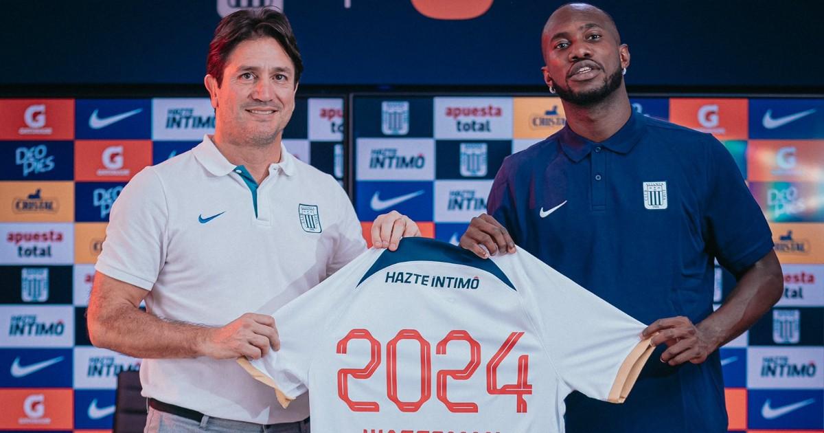 Alianza Lima hizo oficial la contratación del panameño Cecilio Waterman