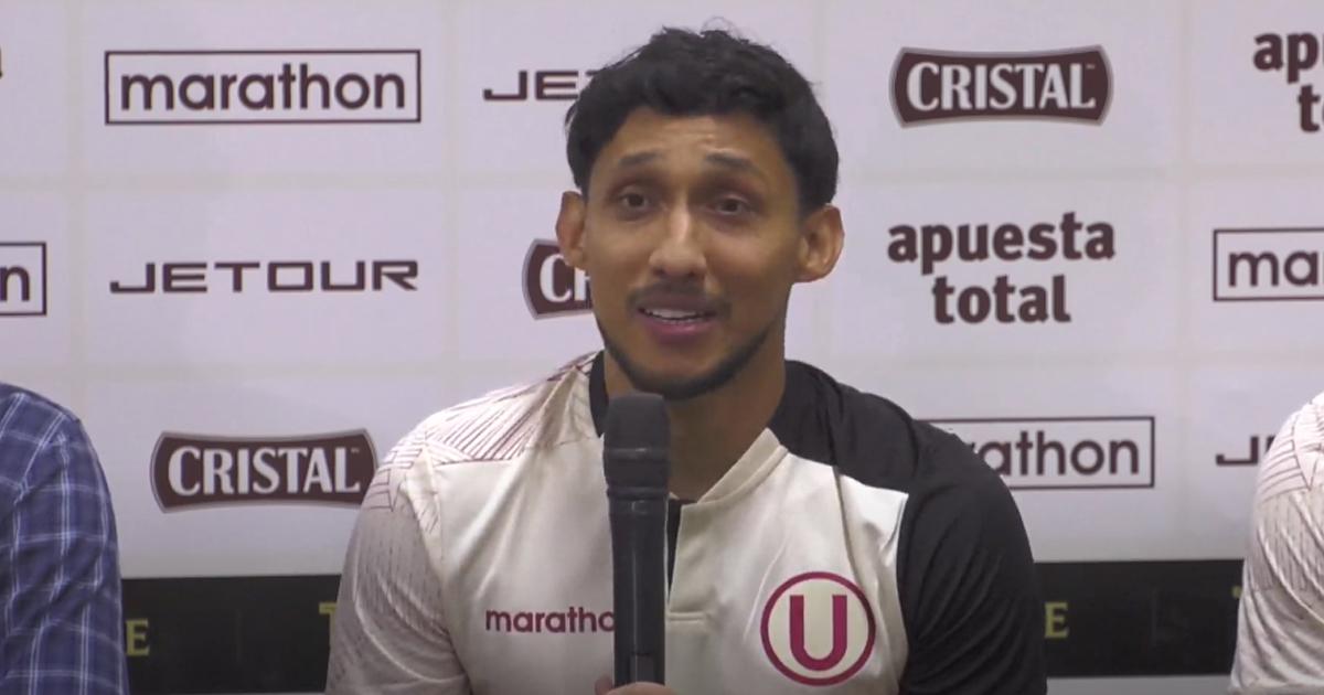 Gonzáles: “La 'U' es el club donde salí, debuté y del cual soy hincha, y todos lo saben”