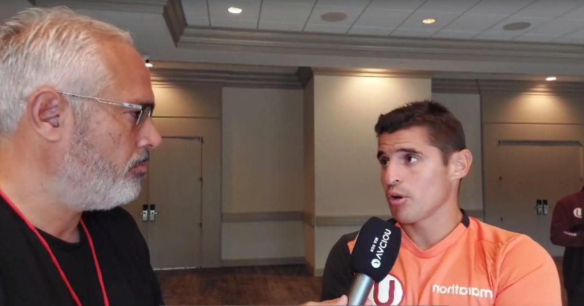 (VIDEO) Corzo: "Lo que más me ilusiona es el centenario de la 'U', no hay nada más importante"