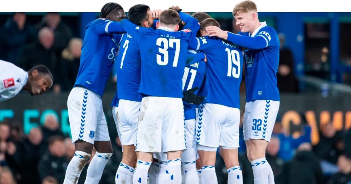 (VIDEO) Everton venció a Crystal Palace y avanzó en la FA Cup