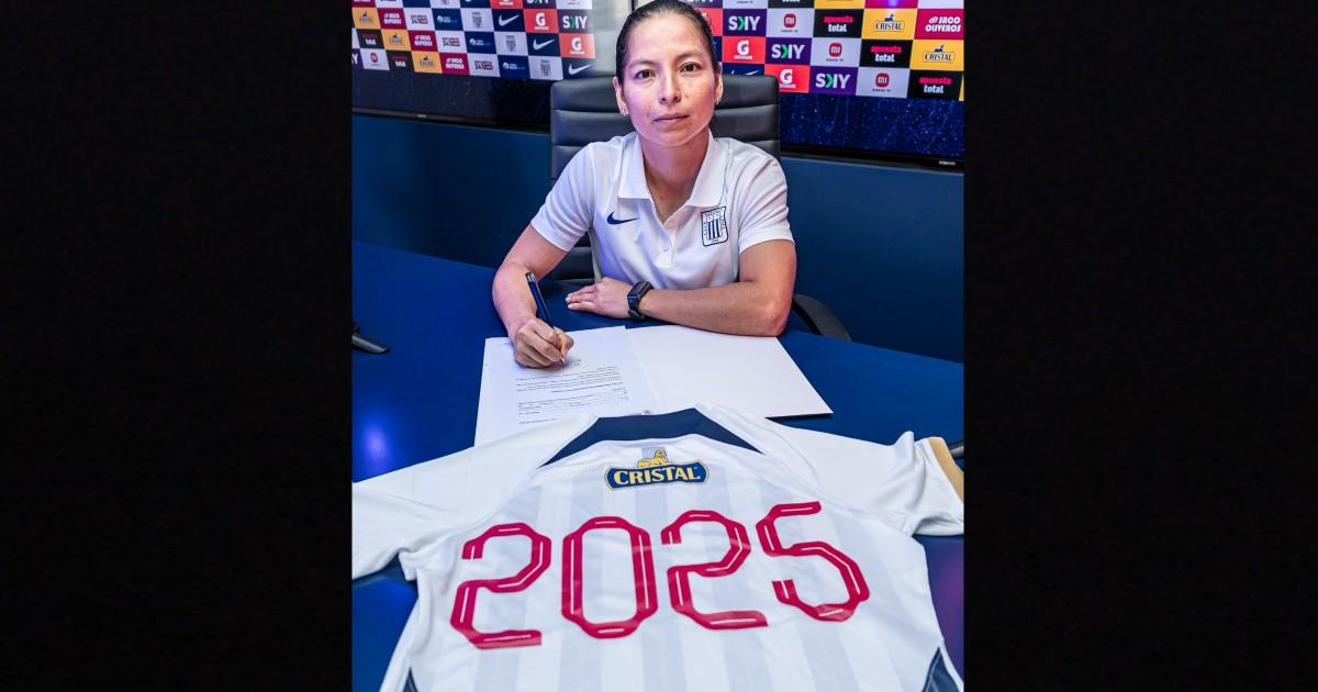Emily Flores continuará en Alianza Lima