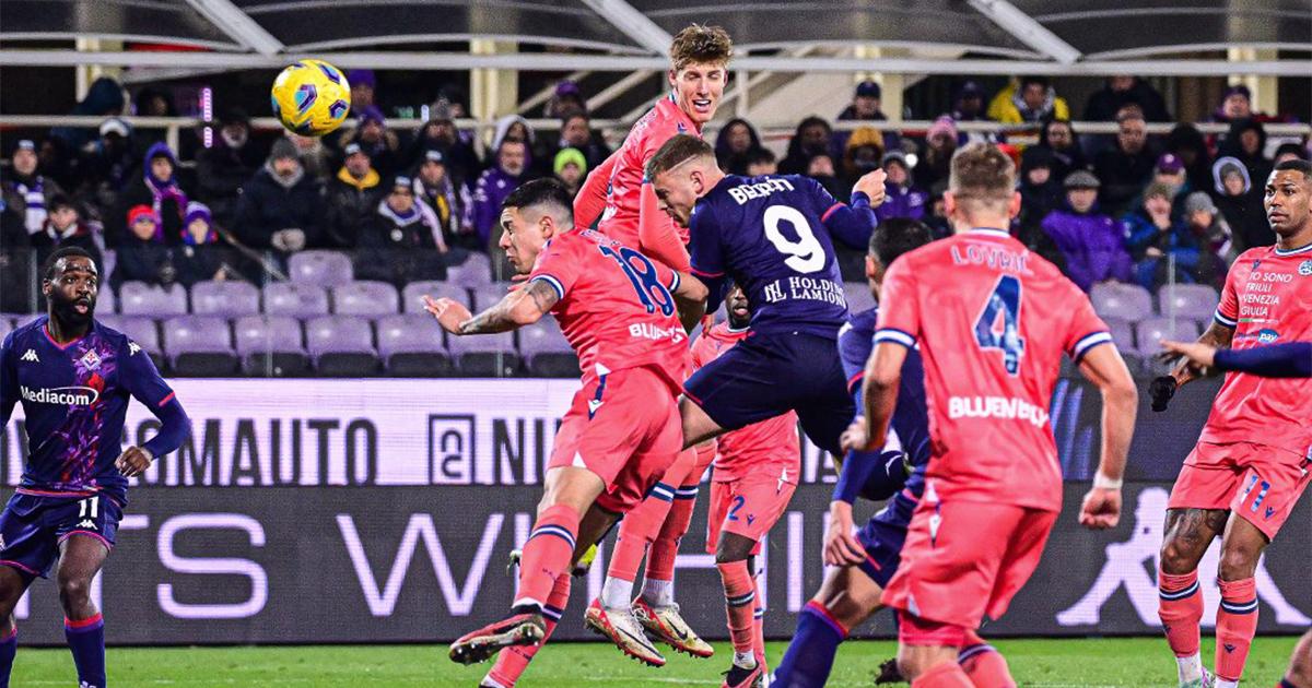 (VIDEO) Fiorentina rescató un empate de local ante Udinese