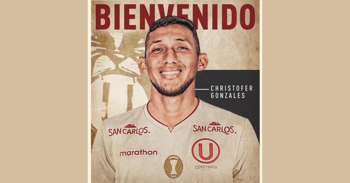 ¡Ya es oficial! Universitario anunció el fichaje de Christofer Gonzáles