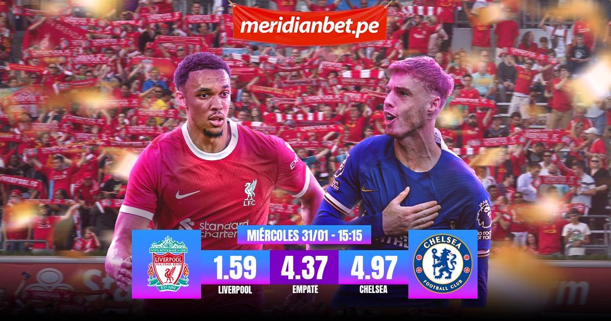 Liverpool vs Chelsea: Posibles alineaciones y probabilidades en este encuentro