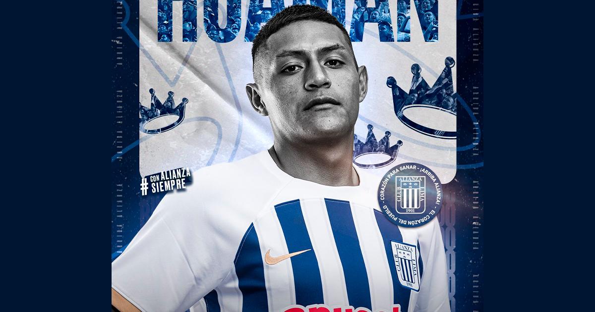 Alianza Lima oficializó la llegada de Marco Huamán