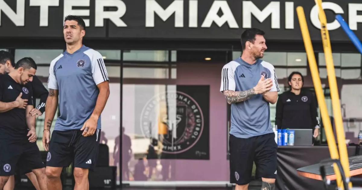 Luis Suárez y Lionel Messi se reencontraron en Inter Miami