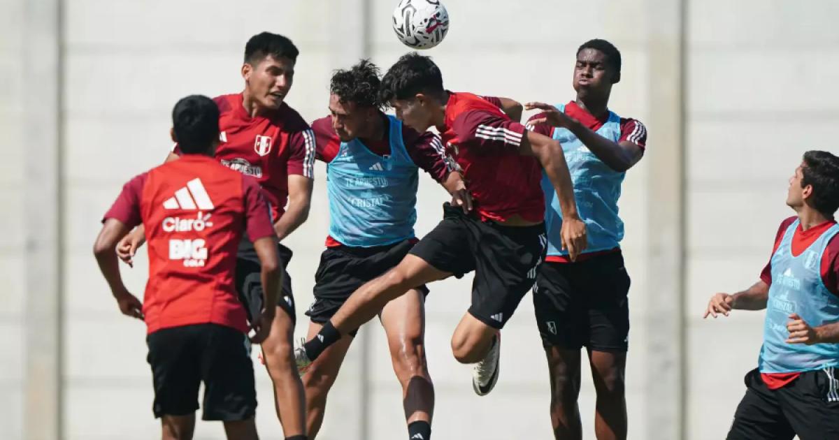 (FOTOS) La selección Sub-23 continúa su preparación enfocado en el debut del Preolimpico ante Chile