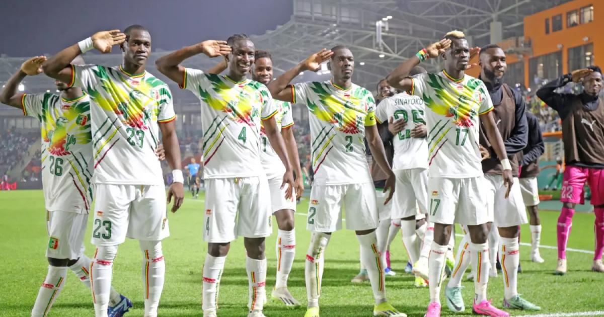 Mali derrotó por 2-0 a Sudáfrica por el grupo E de la Copa Africana de Naciones