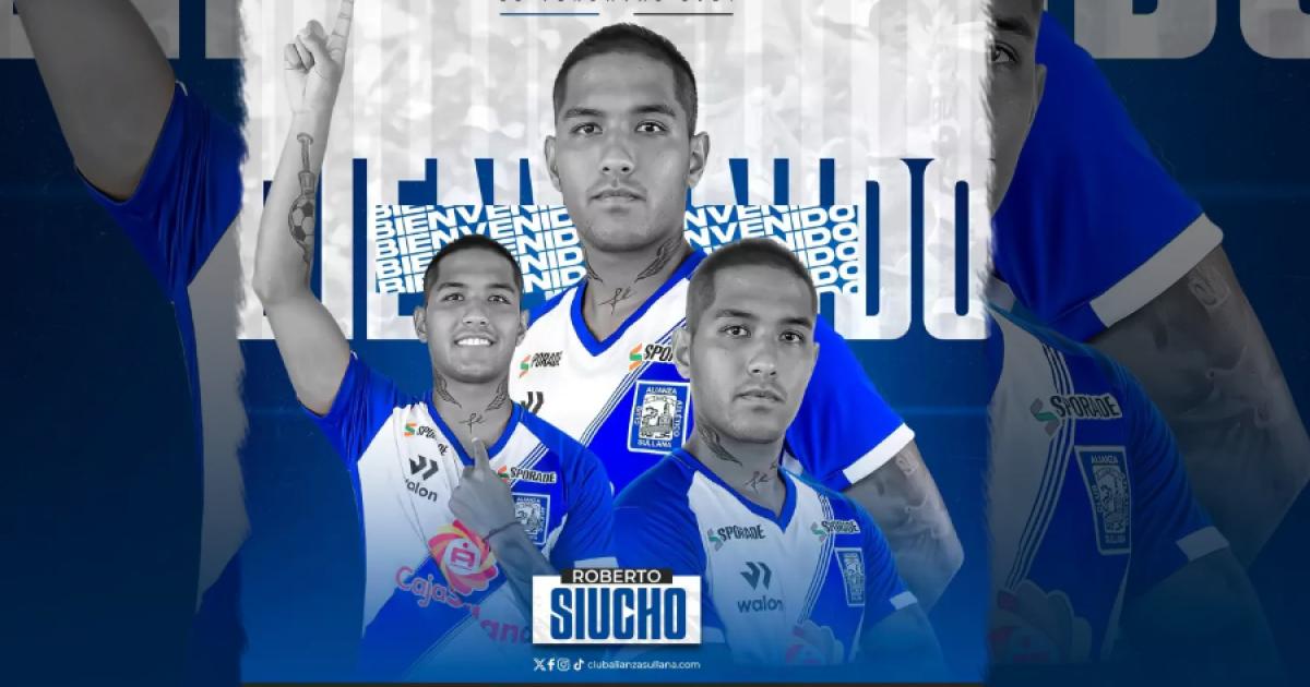 Alianza Atlético le dio la bienvenida a Roberto Siucho para afrontar la Liga1 2024