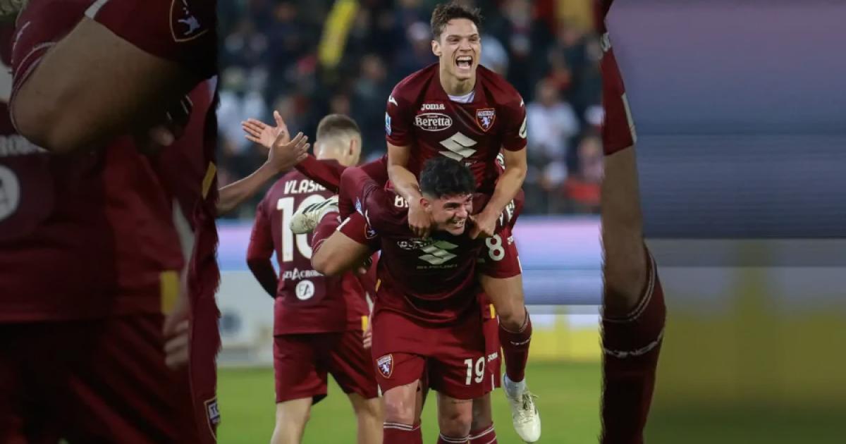 Con Lapadula, Cagliari cayó con Torino y continúa complicado con la baja en la Serie A 