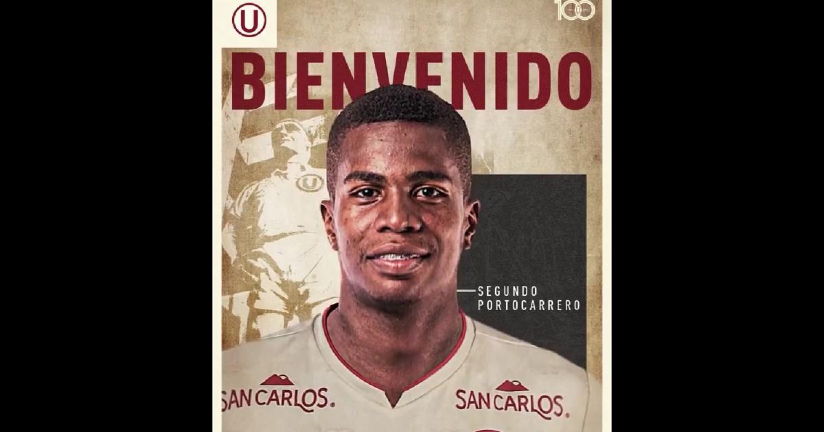 Ecuatoriano Segundo Portocarrero es nuevo jugador de la 'U'