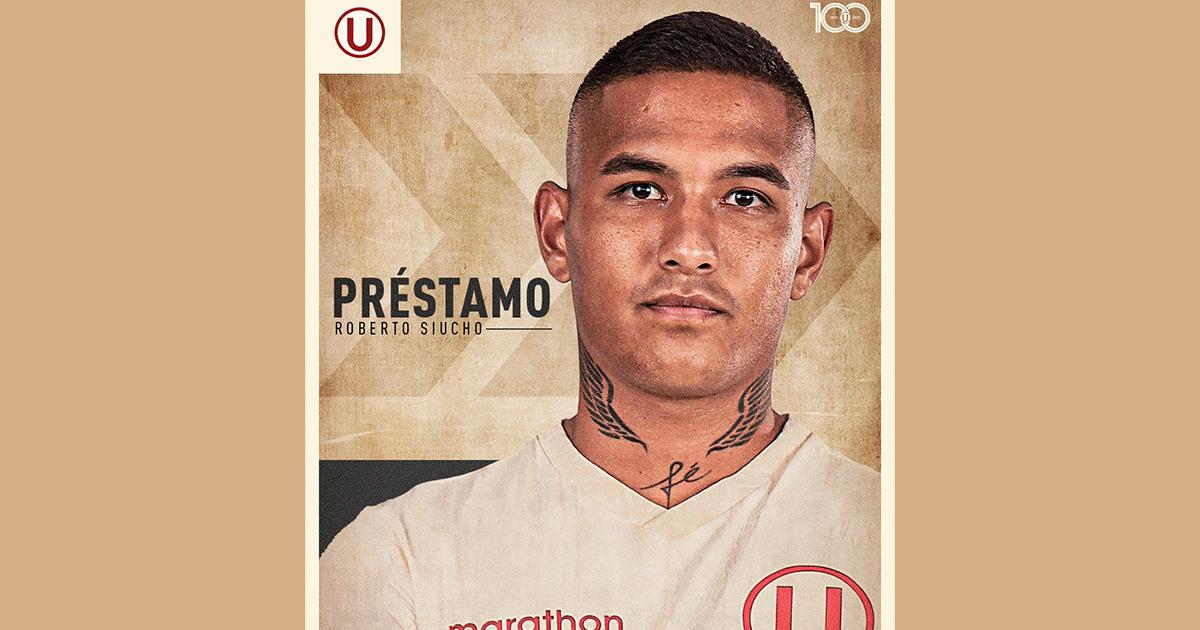Universitario anunció el préstamo de Roberto Siucho a Alianza Atlético