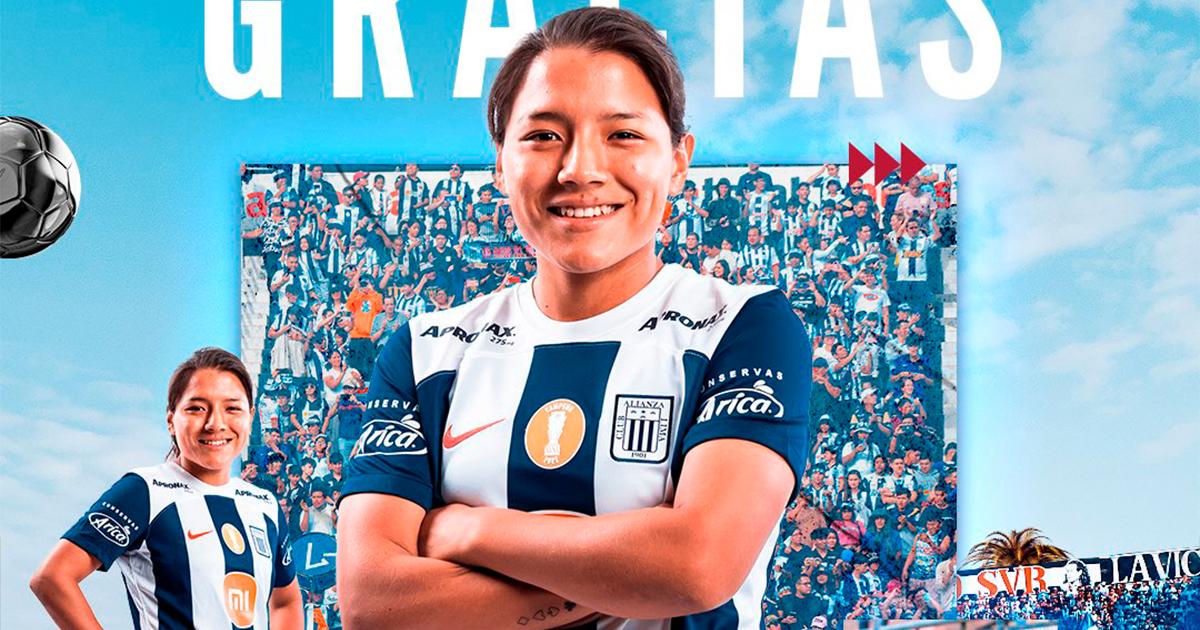Alianza Lima Femenino anunció la salida de Sandra Arévalo