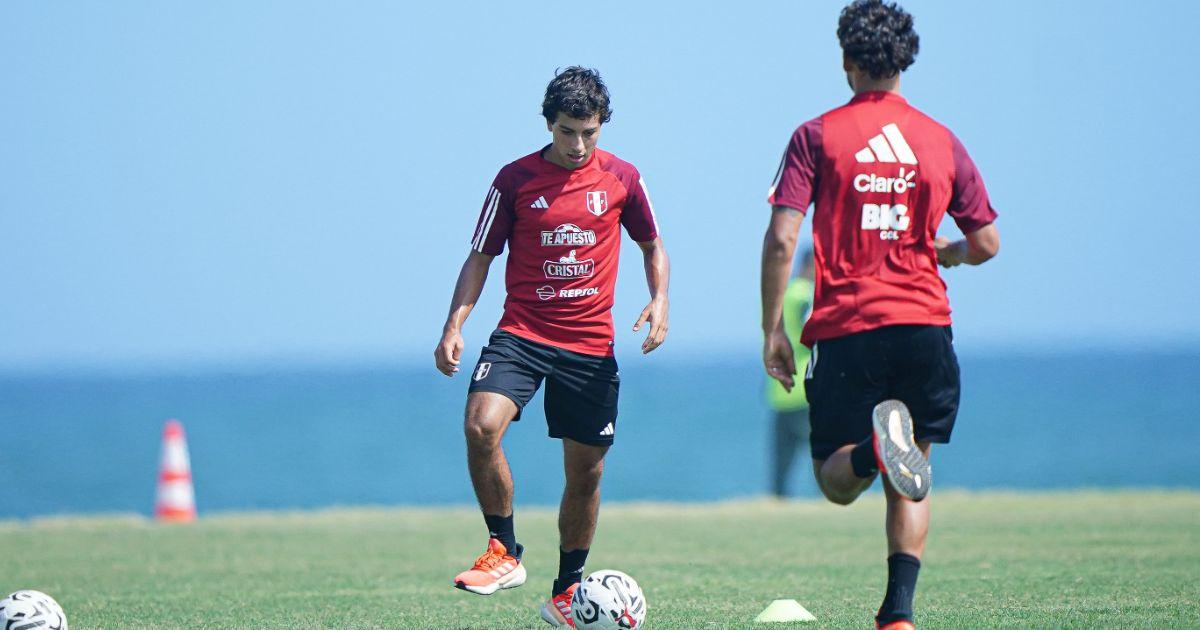 Perú Sub-23 realizó su primer entrenamiento en Venezuela
